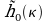 h~0(k)
